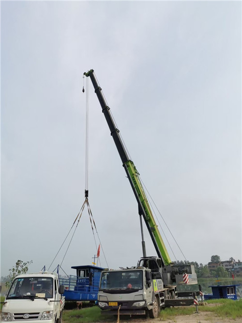 保定市桥梁建设吊装案例